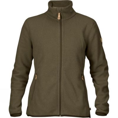 Fleece Fjallraven Stina Mujer Verde Oliva - Chile MQX187453